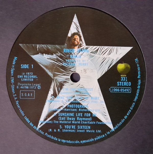 LP, Pop Rock, Ringo Starr | Historia Nuestra