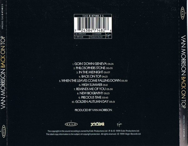 Blues Rock, CD, Van Morrison | Historia Nuestra