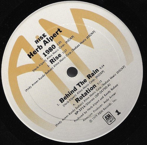 Disco, Herb Alpert, Latin, LP, SoulJazz | Historia Nuestra