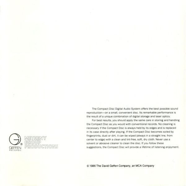 CD, Free Jazz, Pat Metheny / Ornette Coleman | Historia Nuestra