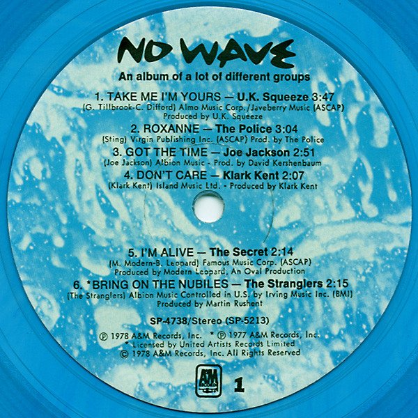 LP, New Wave, Pop Punk, Punk, Various | Historia Nuestra