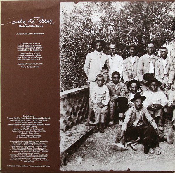 Folk, LP, Maria Del Mar Bonet | Historia Nuestra
