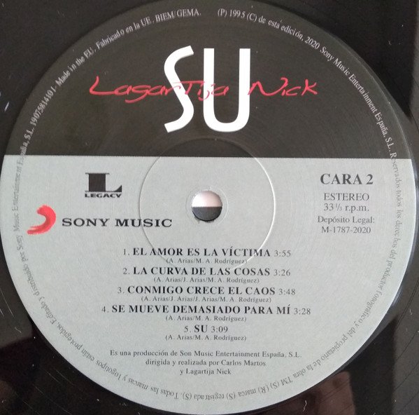 Lagartija Nick, LP, PostPunk | Historia Nuestra
