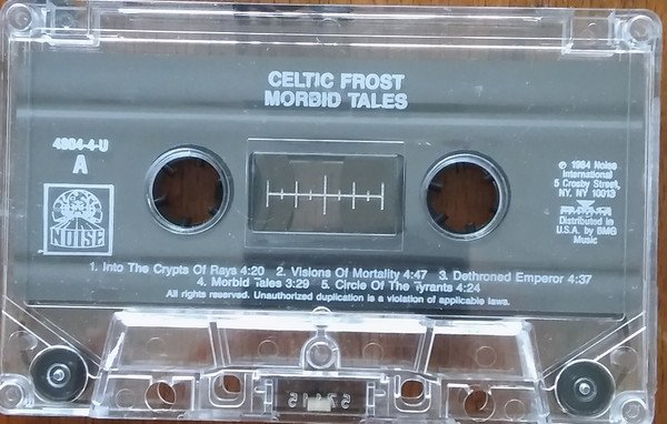 Black Metal, Celtic Frost, Death Metal, Tape, Thrash | Historia Nuestra