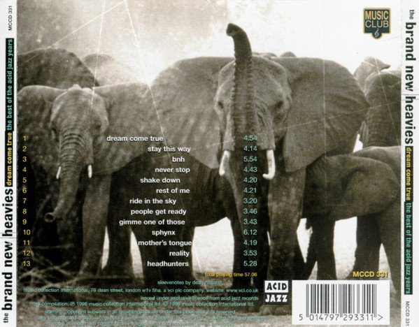 Acid Jazz, CD, The Brand New Heavies | Historia Nuestra