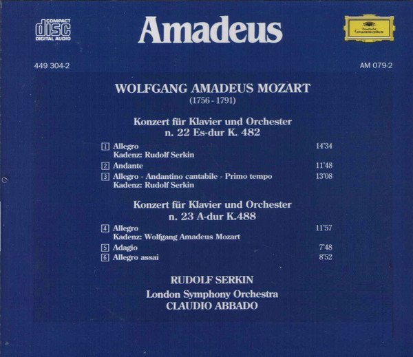 ODctNTY MC qcGVn jpeg, Mozart* / London Symphony Orchestra, Claudio Abbado, Historia Nuestra
