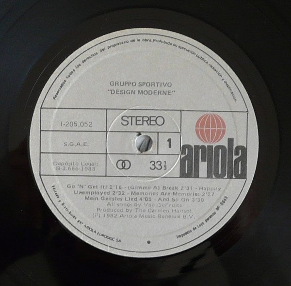 Gruppo Sportivo, LP, New Wave | Historia Nuestra