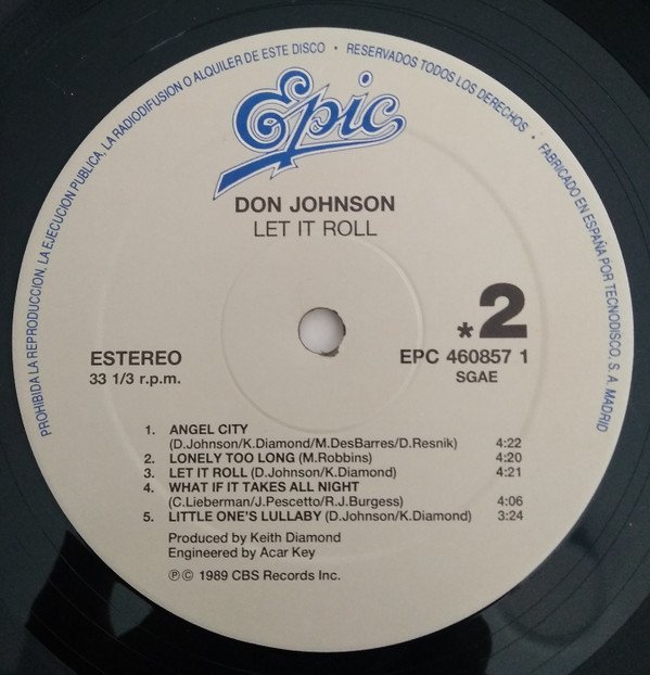 Don Johnson, LP, Soft Rock | Historia Nuestra