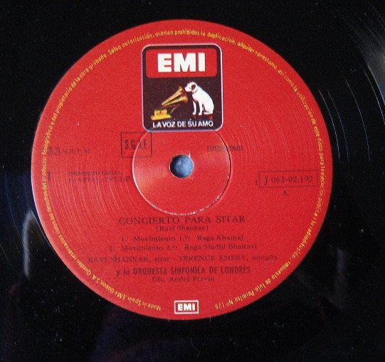 Indian Classical, LP, Ravi Shankar & André Previn - London Symphony Orchestra | Historia Nuestra