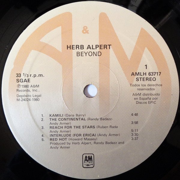 OS NDQ Lm wbw jpeg, Herb Alpert, Historia Nuestra