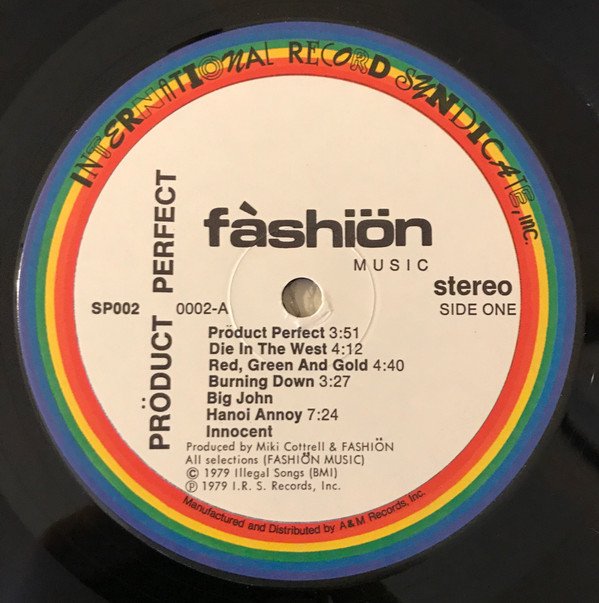 Fàshiön Music*, LP, New Wave, Synthpop | Historia Nuestra