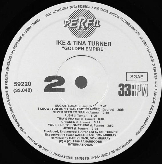 Ike & Tina Turner, LP, Rhythm Blues | Historia Nuestra
