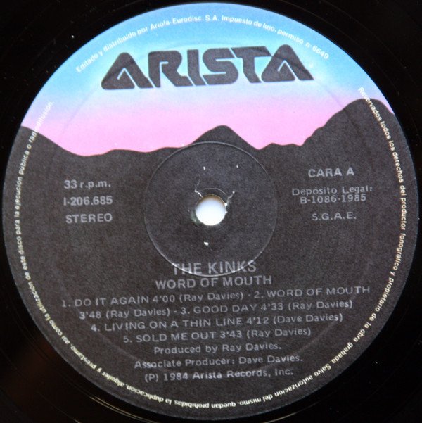 LP, Pop Rock, Rock Roll, The Kinks | Historia Nuestra