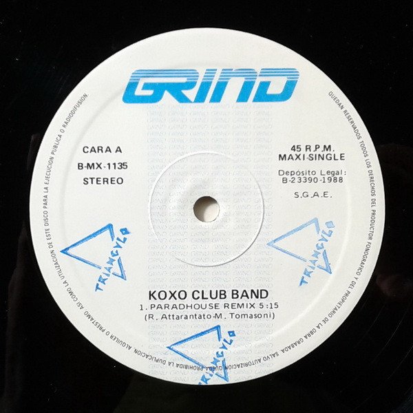 12 inch, House, Italo House, Koxo' Club Band | Historia Nuestra