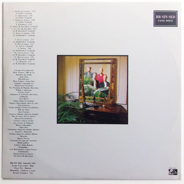 BB Sin Sed, LP, Pop Rock | Historia Nuestra