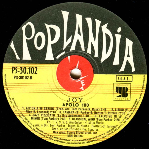 Apollo 100, Experimental, LP, Parody, Symphonic Rock | Historia Nuestra