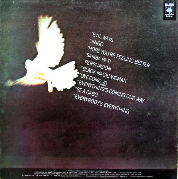 Blues Rock, LP, Psychedelic Rock, Santana | Historia Nuestra