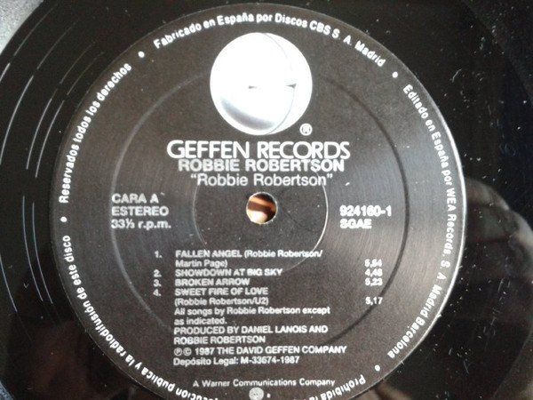 LP, Pop Rock, Robbie Robertson | Historia Nuestra