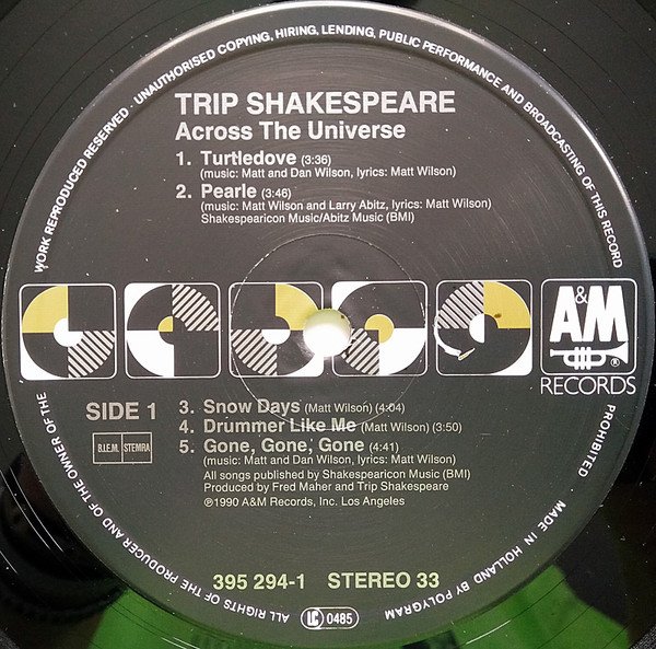 LP, Pop Rock, Trip Shakespeare | Historia Nuestra