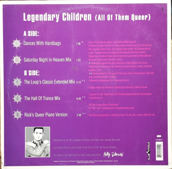 12 inch, Euro House, Holly Johnson | Historia Nuestra