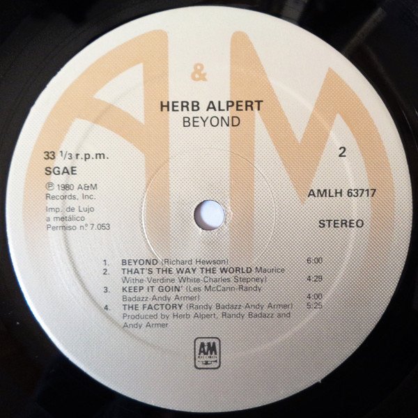 OS NTg Lm wbw jpeg, Herb Alpert, Historia Nuestra