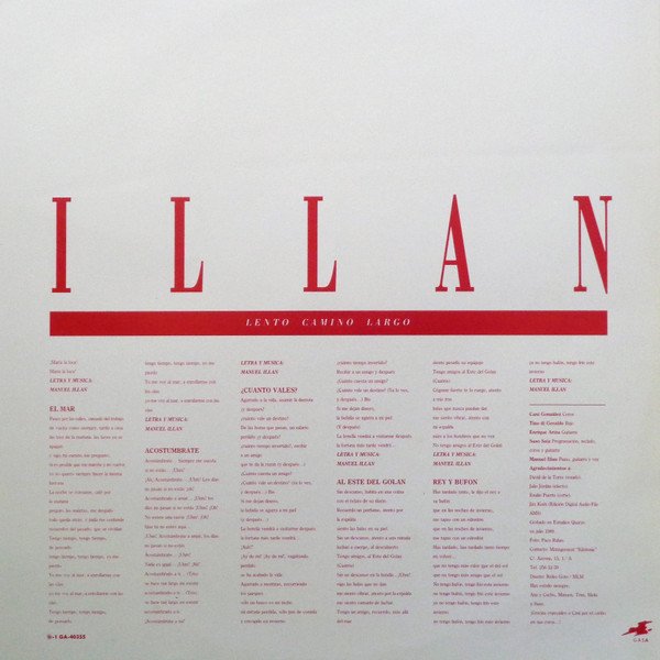 Illán*, LP, Pop Rock | Historia Nuestra