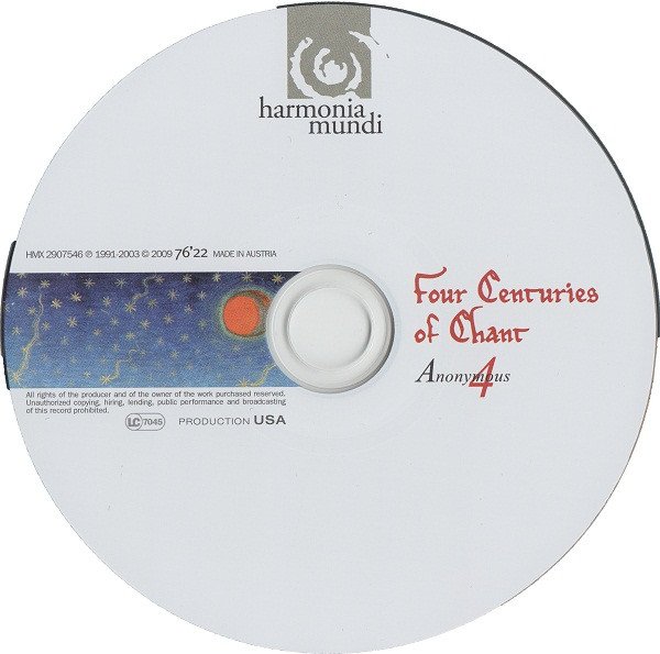 Anonymous 4, CD, Medieval, Religious, Renaissance, Vocal | Historia Nuestra