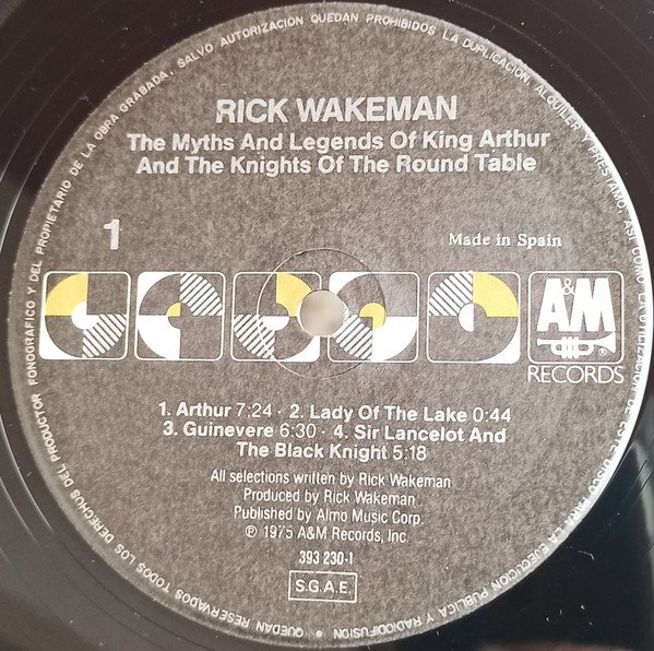 LP, Prog Rock, Rick Wakeman, Symphonic Rock | Historia Nuestra