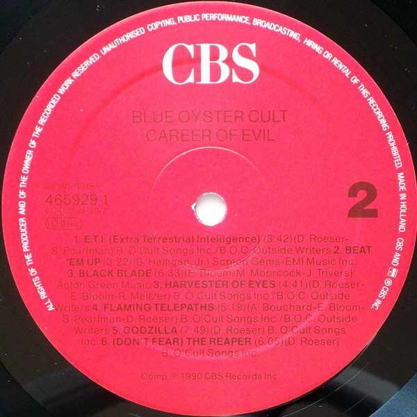 Blue Öyster Cult, Classic Rock, LP | Historia Nuestra