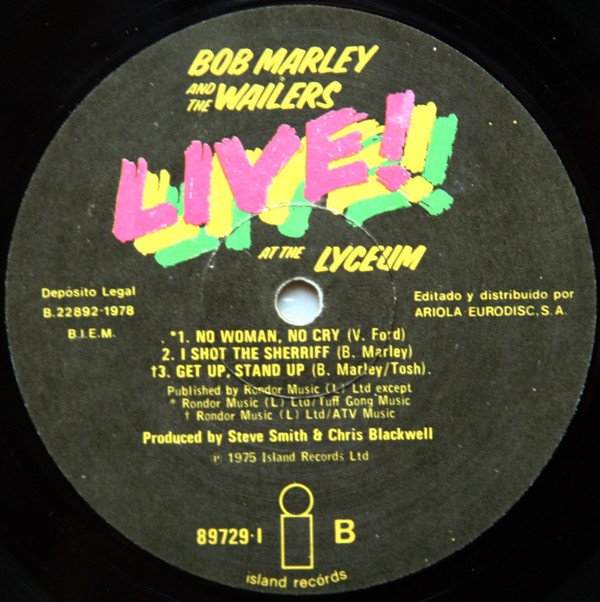 Bob Marley And The Wailers*, LP, Roots Reggae | Historia Nuestra