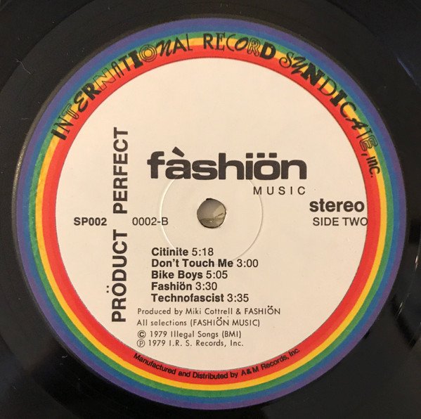 Fàshiön Music*, LP, New Wave, Synthpop | Historia Nuestra
