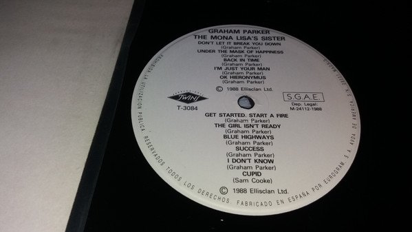 Blues Rock, Folk Rock, Graham Parker, LP, Rock Roll | Historia Nuestra