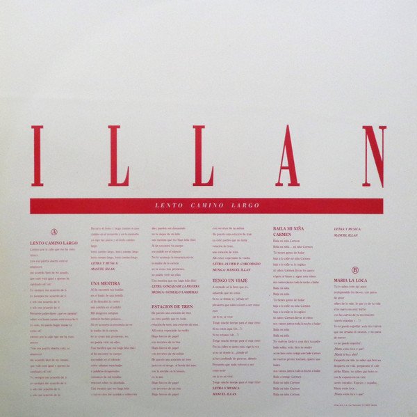 Illán*, LP, Pop Rock | Historia Nuestra