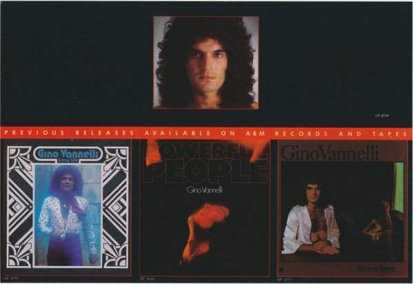 Fusion, Gino Vannelli, JazzRock, LP | Historia Nuestra