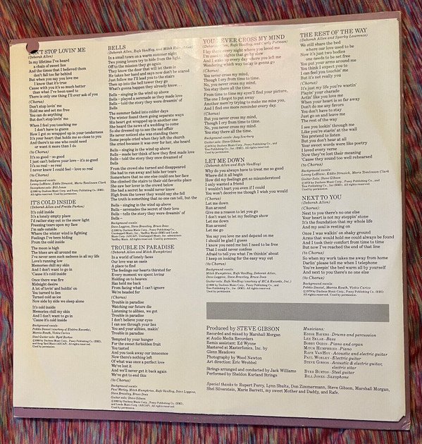 Country, Deborah Allen, LP | Historia Nuestra