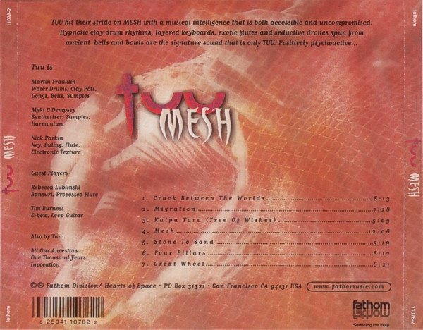 Ambient, CD, New Age, Tribal, Tuu | Historia Nuestra