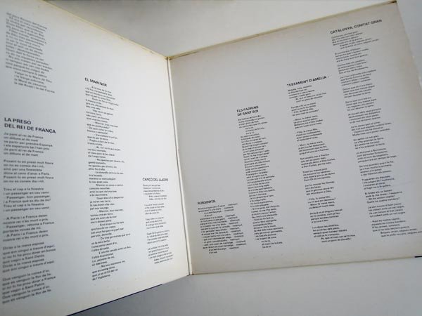 Catalan Music, Folk, LP, Rafel Subirachs* | Historia Nuestra