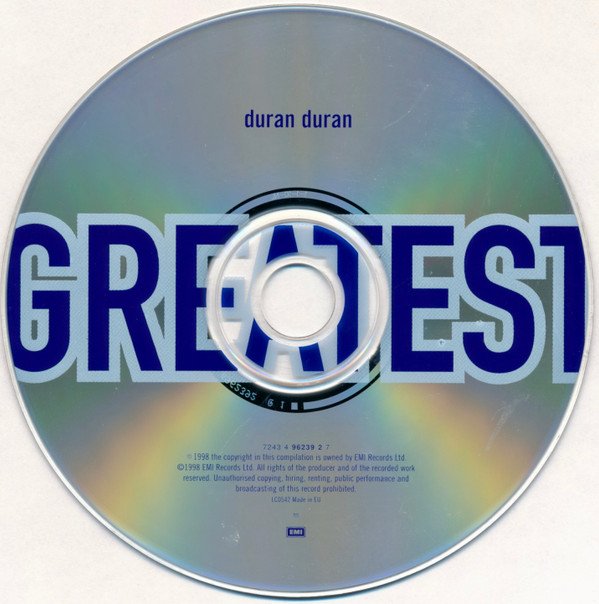 CD, Duran Duran, New Wave, Synthpop | Historia Nuestra