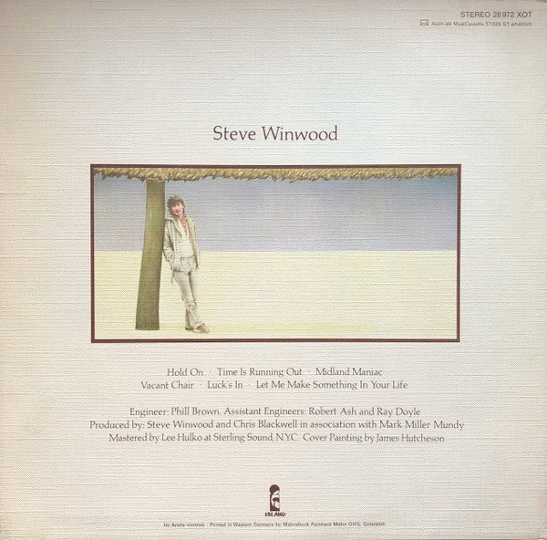 Folk Rock, LP, Steve Winwood, Vocal | Historia Nuestra
