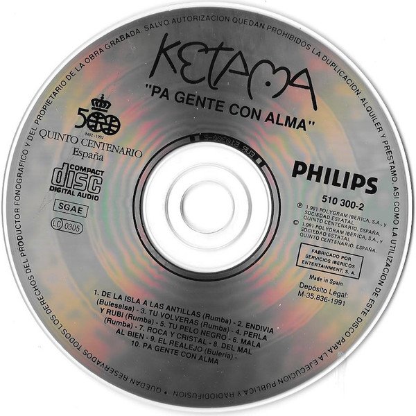 CD, Flamenco, Ketama | Historia Nuestra