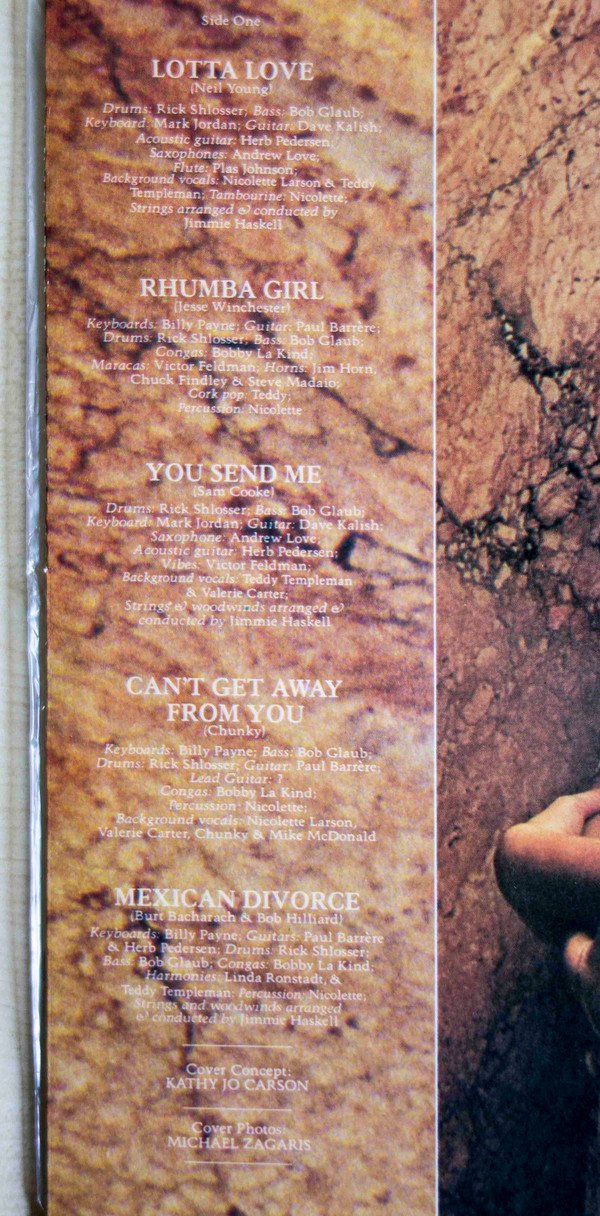 Ballad, LP, Nicolette*, Pop Rock | Historia Nuestra