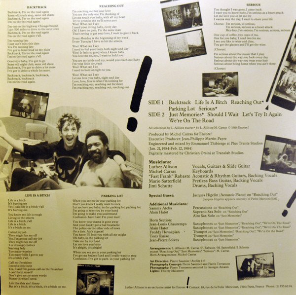 Electric Blues, LP, Luther Allison | Historia Nuestra