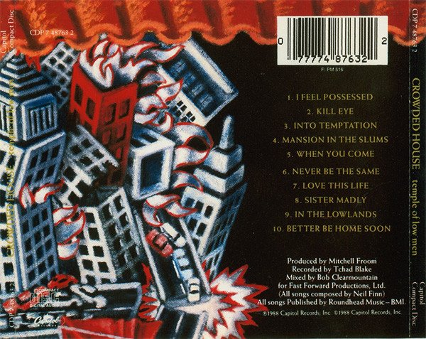 CD, Crowded House, Pop Rock | Historia Nuestra