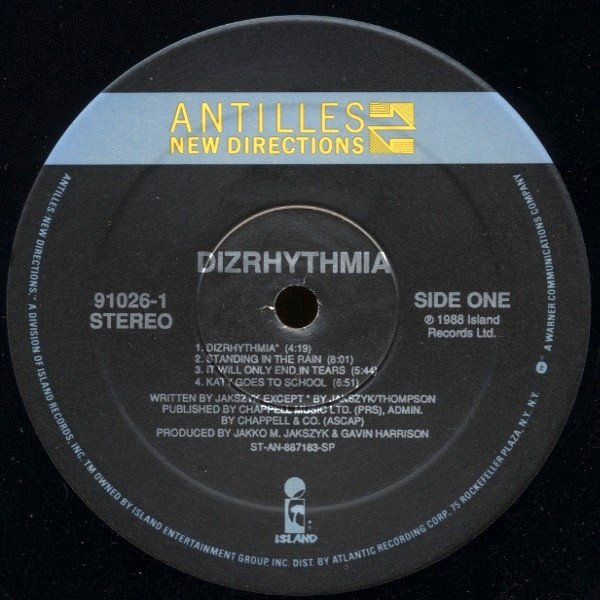 Contemporary Jazz, Dizrhythmia, LP, New Age | Historia Nuestra
