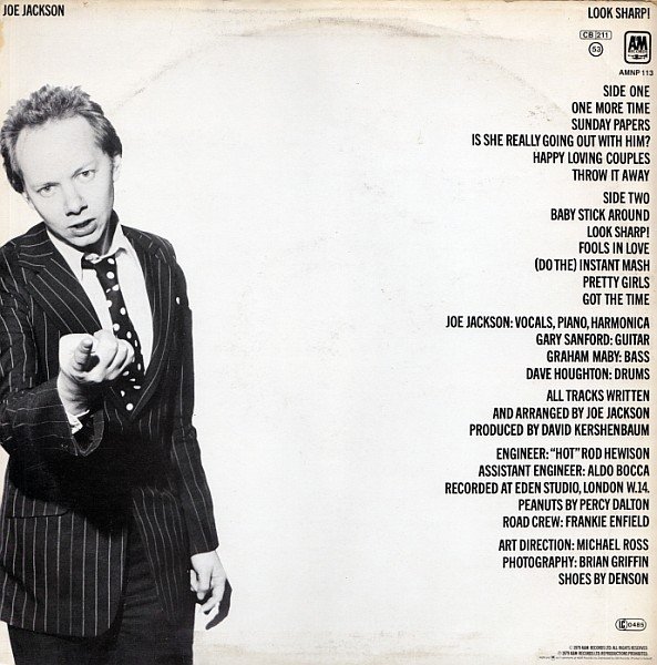 Joe Jackson, LP, New Wave, Power Pop | Historia Nuestra
