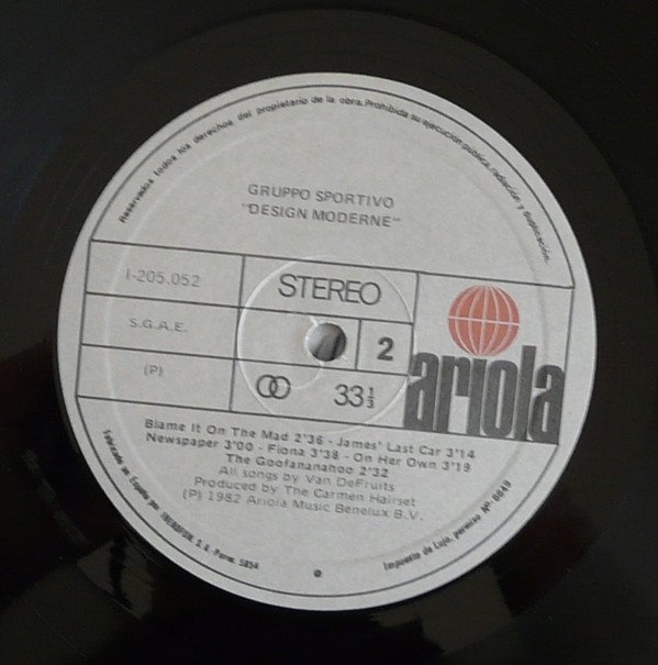 Gruppo Sportivo, LP, New Wave | Historia Nuestra