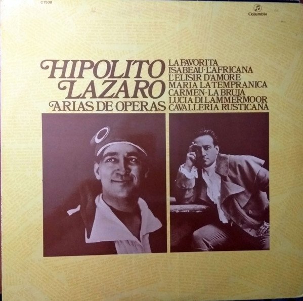 Hipólito Lázaro, LP, Opera | Historia Nuestra