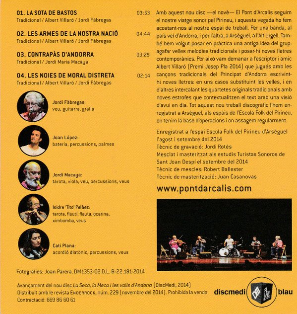 CD, El Pont D'Arcalís, Folk | Historia Nuestra