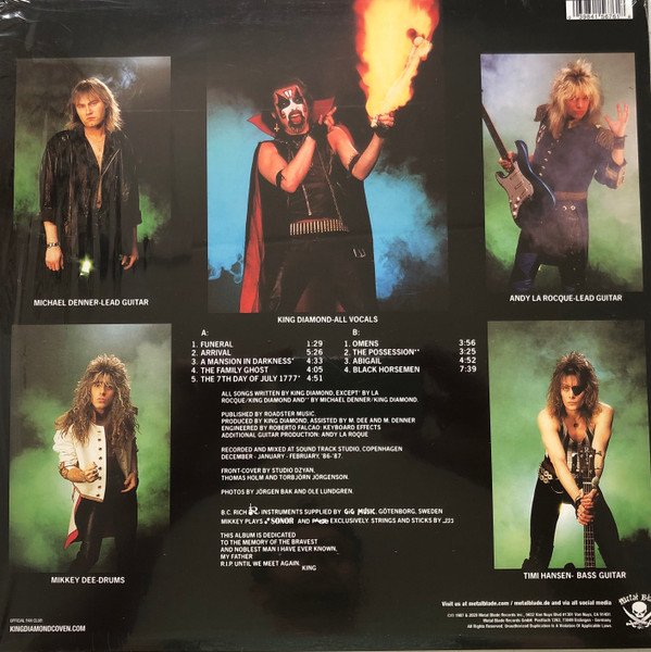 Heavy Metal, King Diamond, LP | Historia Nuestra