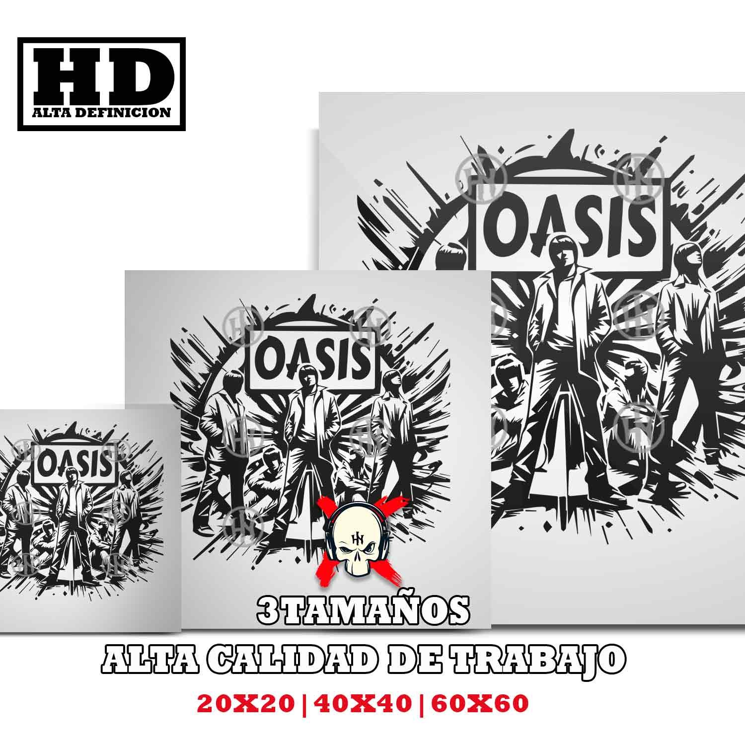 Oasis Musica, Adhesivo exclusivo de Oasis, Historia Nuestra